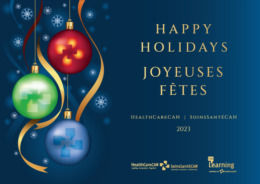 HealthCareCAN 2023 Happy Holidays Card